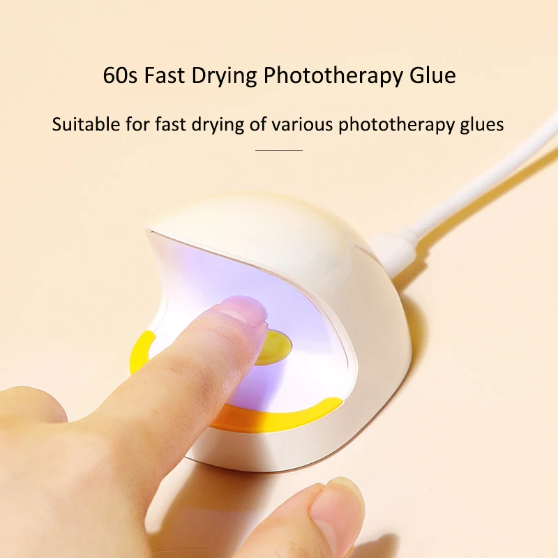 Wholesale 2022 Mini UV LED Nail Lamp 6w Portable 3 Timing USB UV Light for Nails Nail Lamp