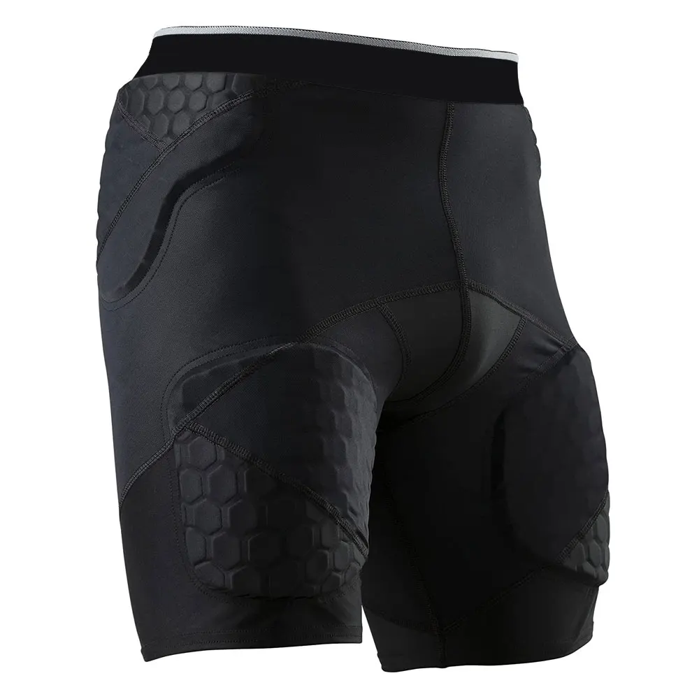 Men Cheap Price American Football Girdle Padded 5 & 7 Padded Pant Football Girdle Short with custom logo