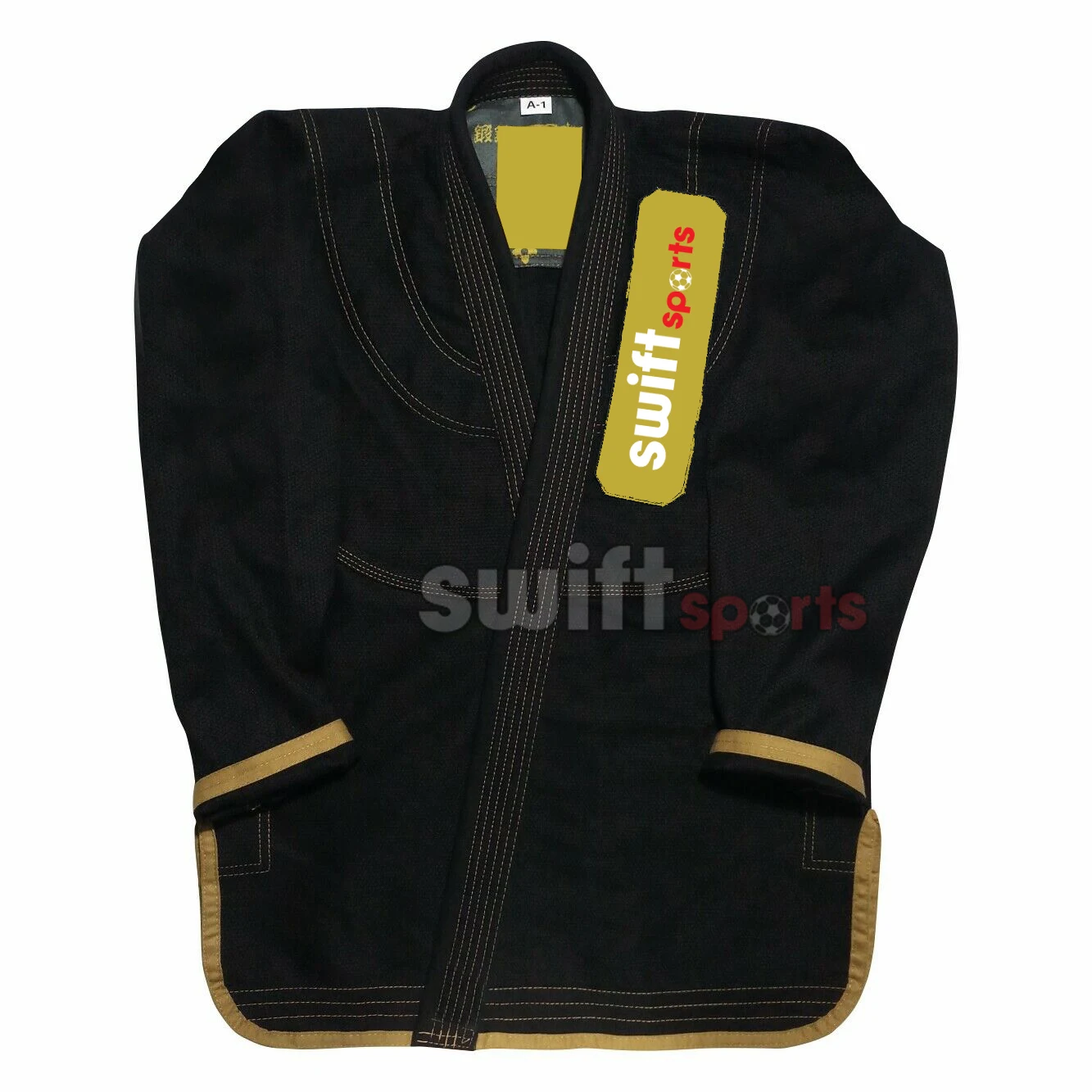OEM Custom Made 100% Cotton Karate Suits 450 gram BJJ GI lightweight Brazilian Jiu Jitsu Uniform Embroidery Logo