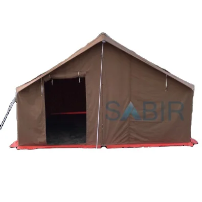 Canvas Camping Tent Customize Size and Colour Khaki Olive Green White Black Beige Outdoor Waterproof Canvas Camping Tent