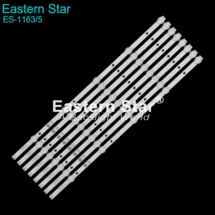 ES 1163 SVK550AC1 WICOP LED TV Backlight for TOSHIBA 55 inch TV 55LF621U19 55LF711U20 LED strips
