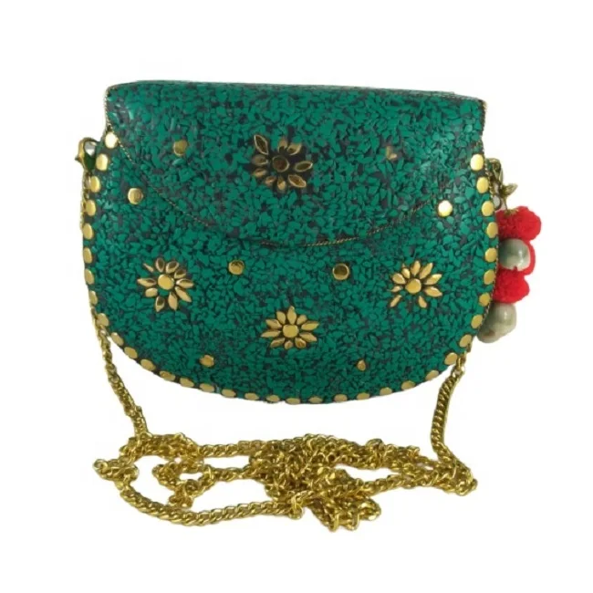 Ceramic Mosaic Evening Bag Lady Clutch 2020 Hot Sale Wedding Light Handbag Handmade Fashionable Style Gulf UAE Qatar