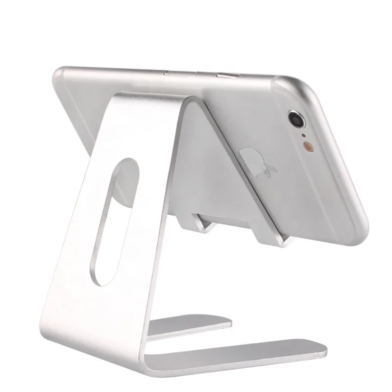 Metal mobile phone bracket watching TV desktop ipad fixing frame lazy support frame Cell Phone Stand