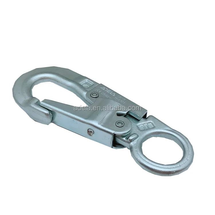 Сертифицированный стальной крюк с защелкой