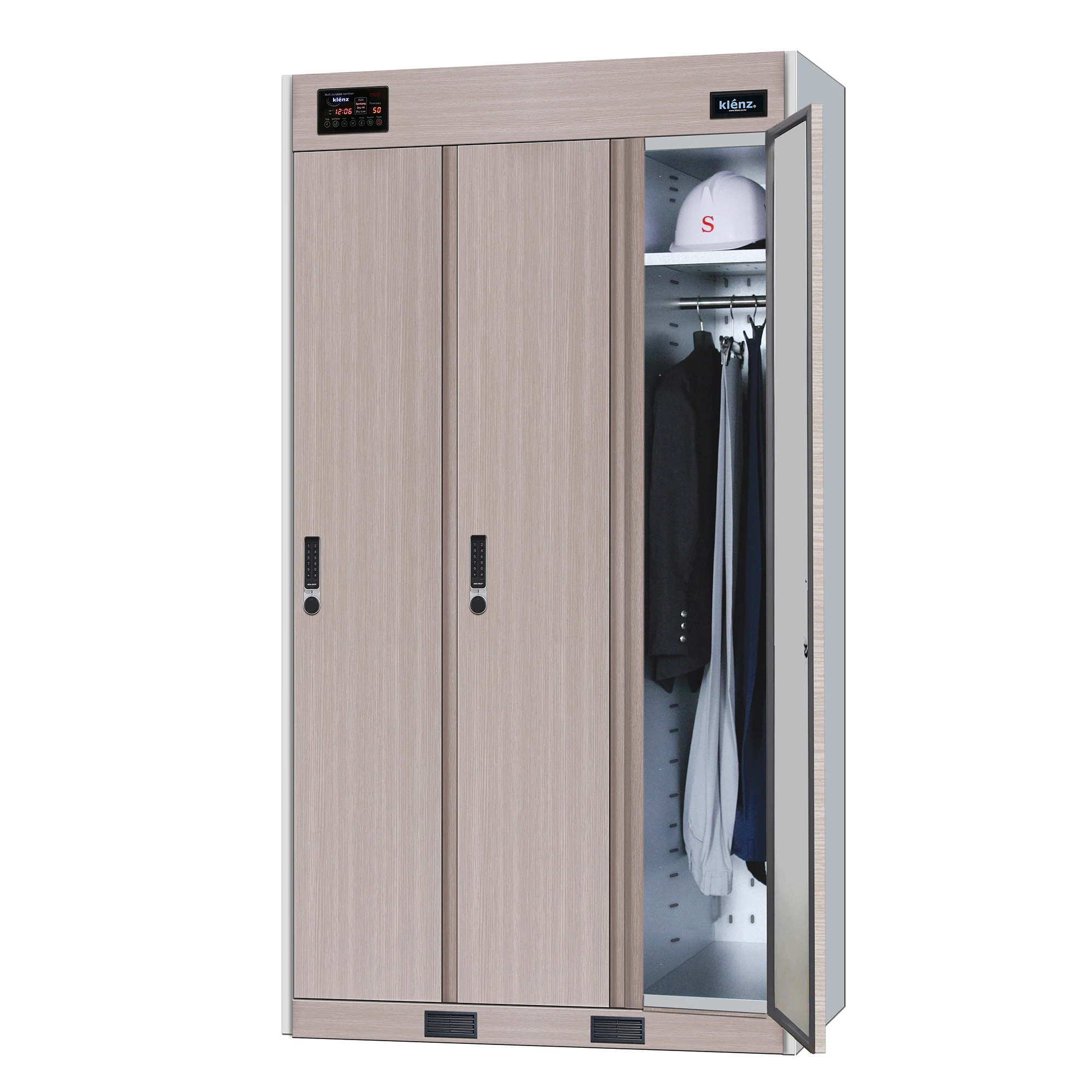 sterilization dryer clothes Sanitizing wardrobe Electronic closet drying clothes uniform sterilizing locker gym factory worker l