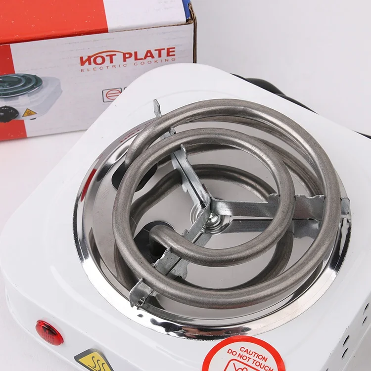 
500W electric cooking single hookah hot plate with heating coil for home kitchen appliance 