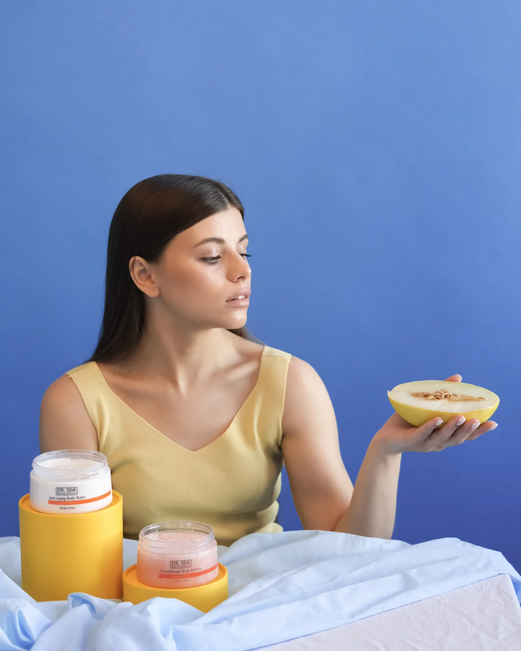 Anti-Aging Body Butter - Papaya Melon Wholesale Best Soothing Repair Moisturizing Skin Body Lotion Dead Sea Minerals Israel