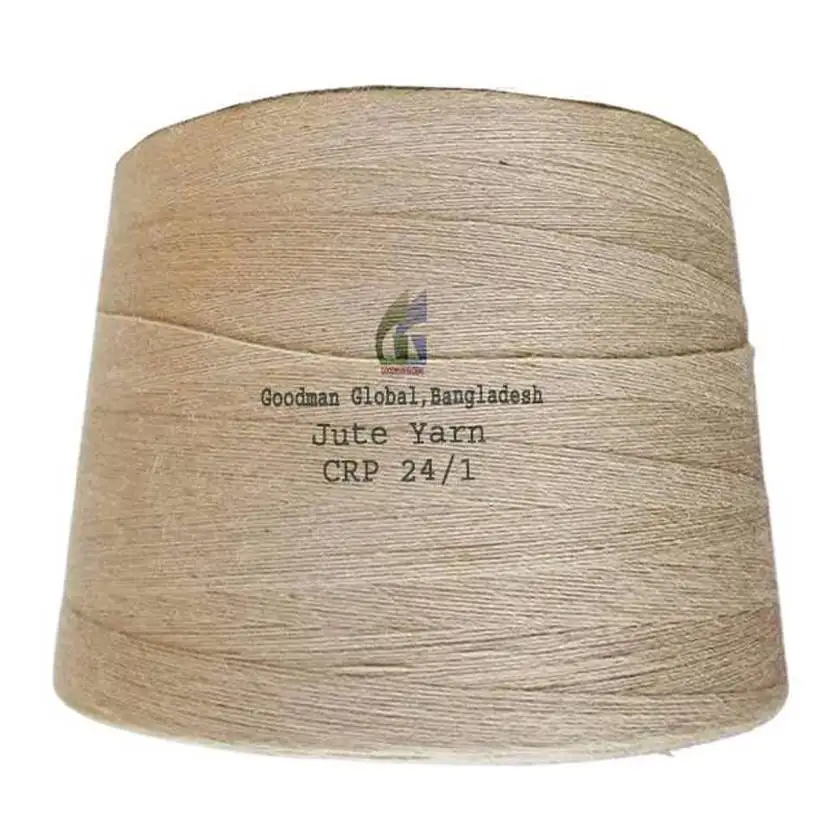 Jute Yarn 24 Lbs 1 Ply CRP Quality 10 kg Spools 100% Tossa Yute Goodman Global Bangladesh