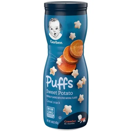 Gerber Puffs Sweet Potato 1.48 oz