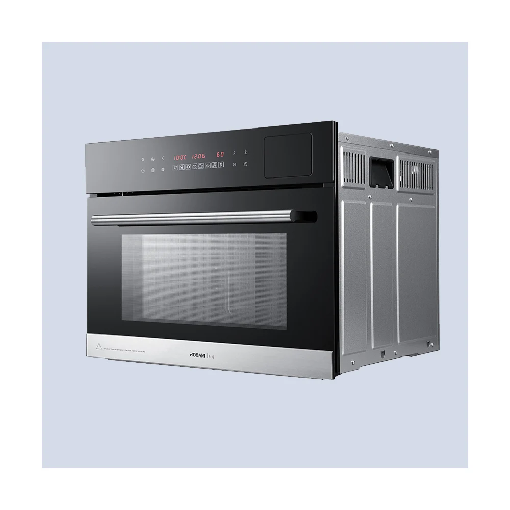 S1 LCD display 40L capacity built-in steam convention air fryer oven with steam