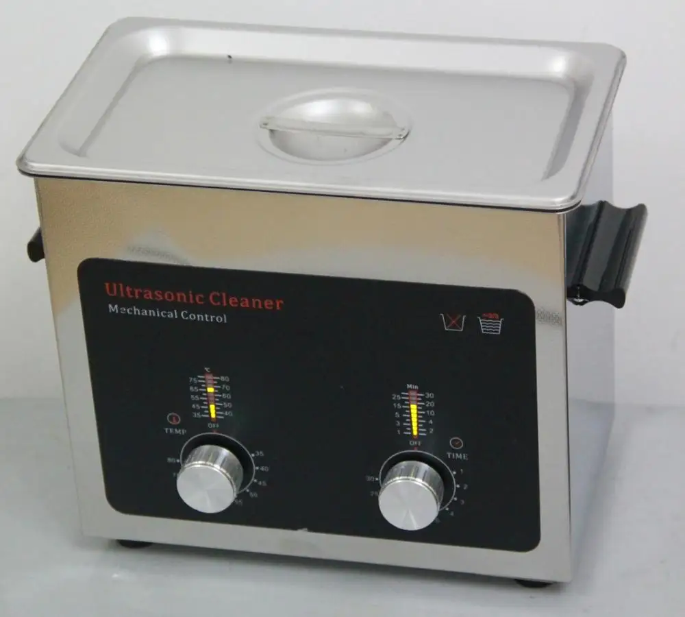 High quality stainless steel made with LED bar for timer and temperature easy operation strong power 3L Ultrasonic cleaner