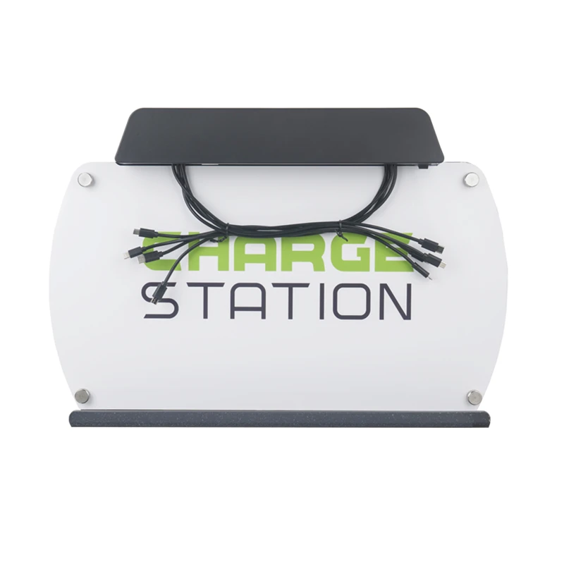 
Rental Kiosk Portable Solar System With Alarm And Charging Station 