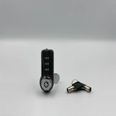 Keyless 3-Digit Combination Locker Lock for All Types Zinc Alloy Cylinder for Outdoor Cabinets and Gym Furniture Use