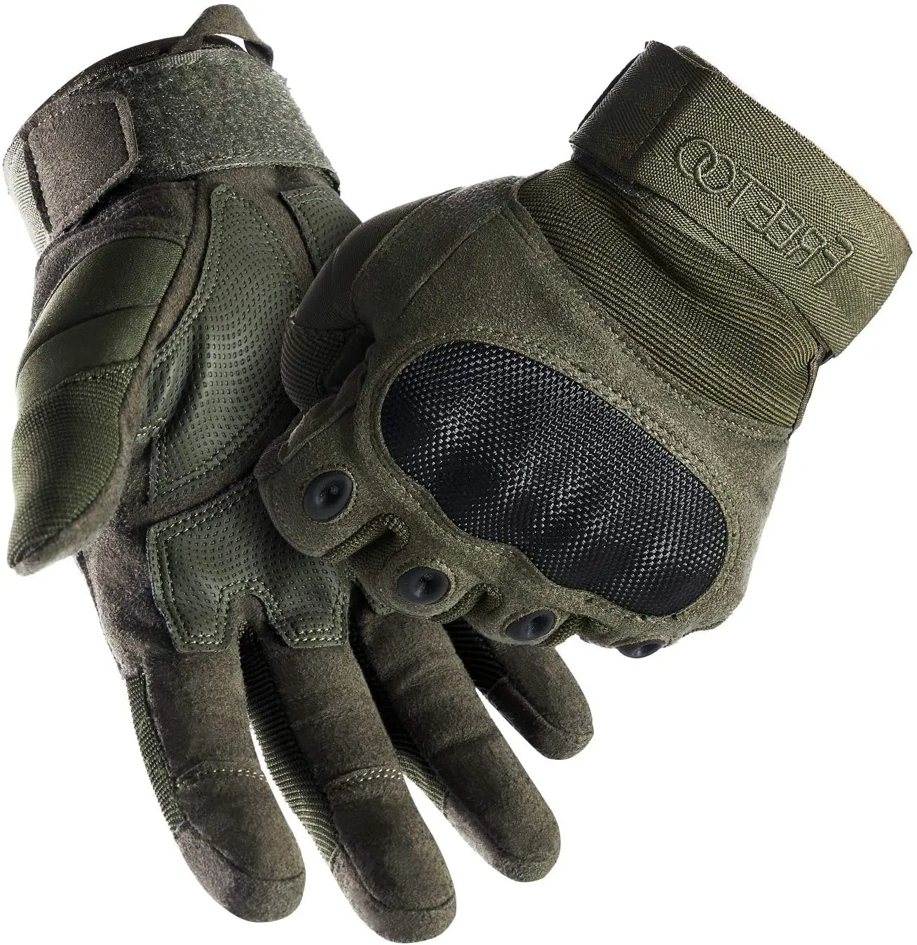 YAKEDA Camping  Training Protective Tactical Gloves Breathable Half Fingers Outdoor Touch Drive Cycling Wear Feature Gua