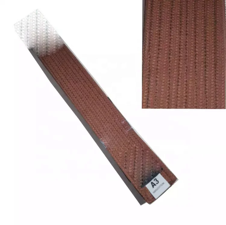 2024 Custom Various Colors Durable Belt 100% Cotton Martial Art Bjj Judo Karate BJJ Belts