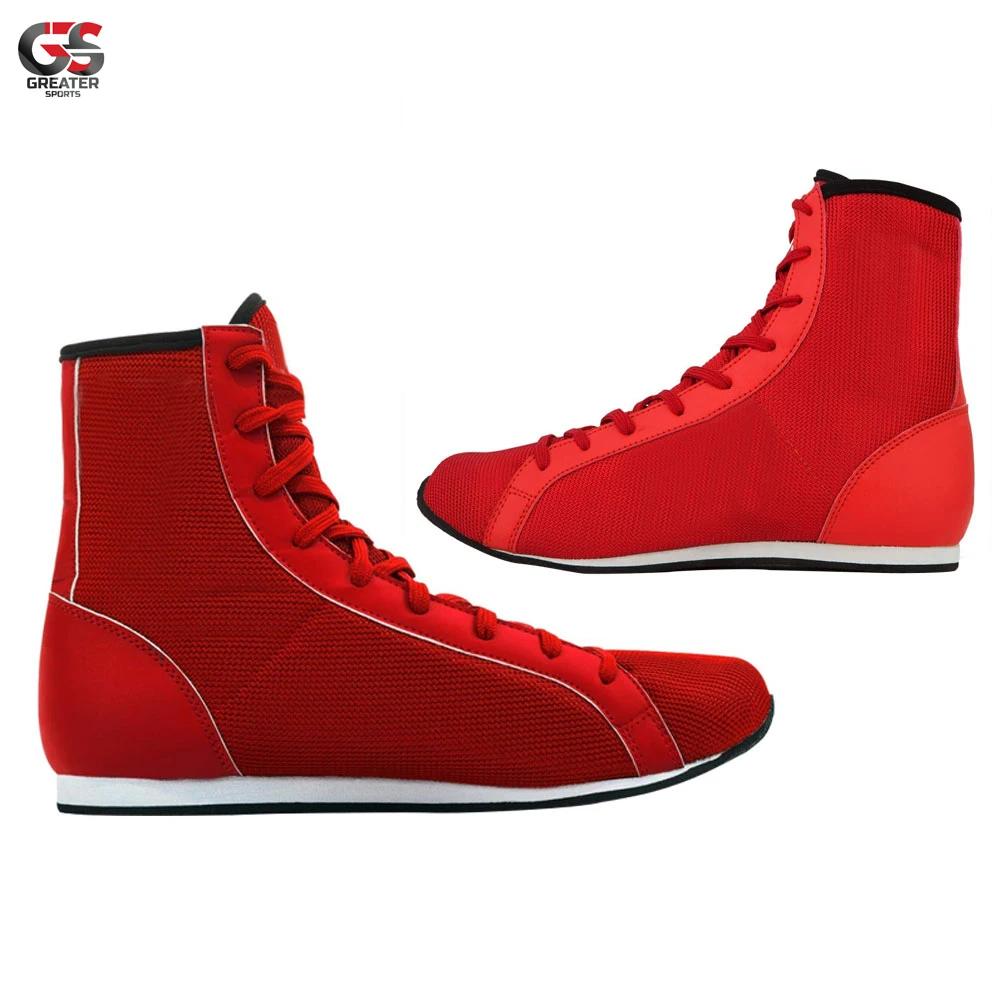 Индивидуальный производитель Пакистана профессиональная спортивная обувь для бокса мягкая резиновая боксерская мужчин