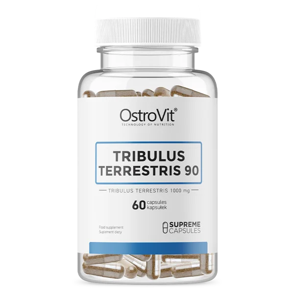
OstroVit Tribulus Terrestris 90 mg 60 capsules provides vitality and energy natural diuretic improves libido and erection in men 