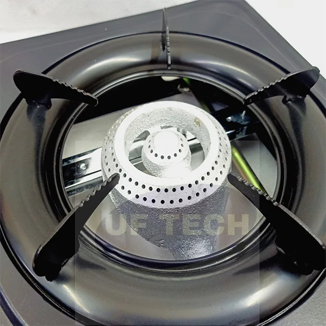 Высокоэффективная легко моющаяся антипригарная газовая плита Polestar из нержавеющей стали безопасная и прочная в использовании