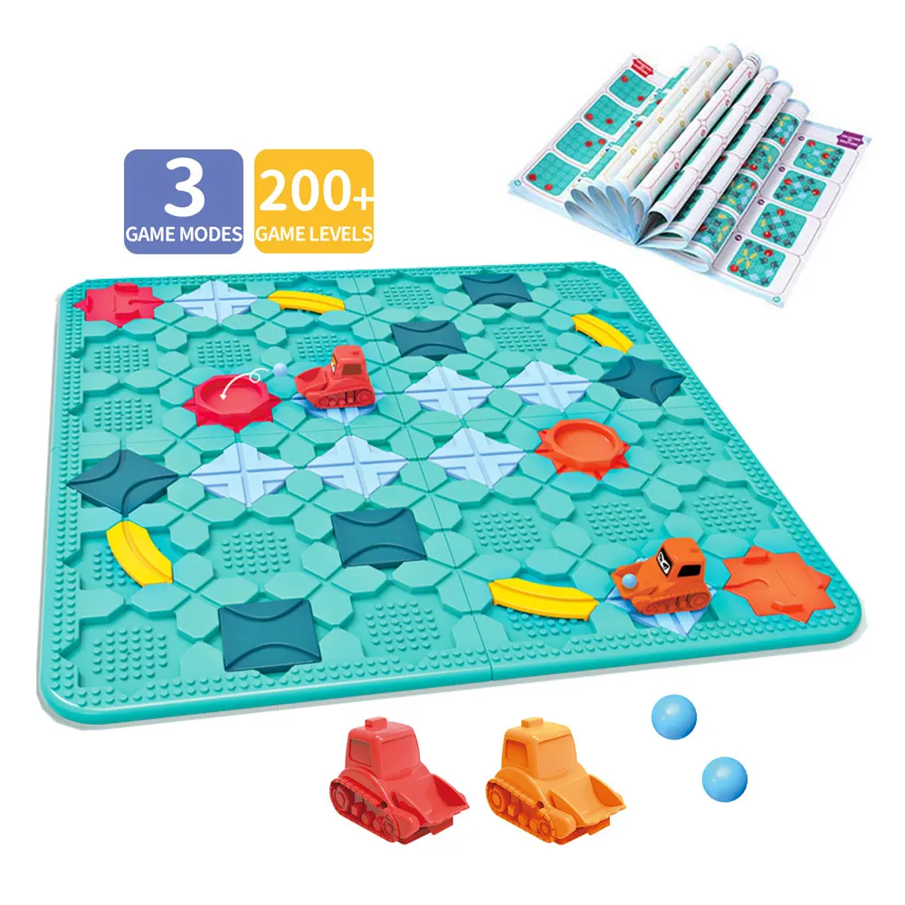 46PCS Kids Plastic Intelligence DIY Toys Road Builder Puzzle Maze Track Car Educational Building Blocks Toys