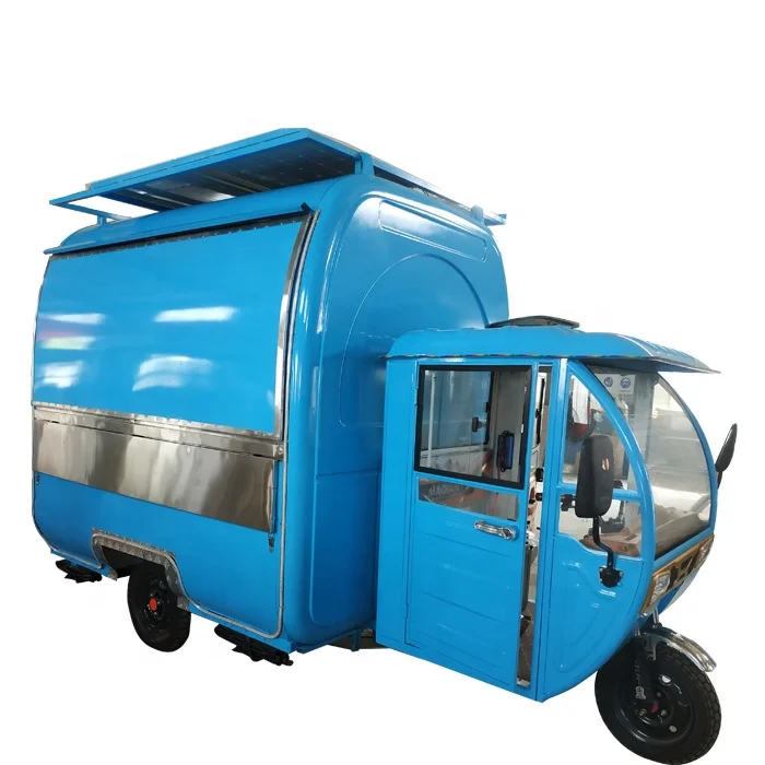 Electric Three Wheel Food Cart Tricycle food cart Mobile Food Truck