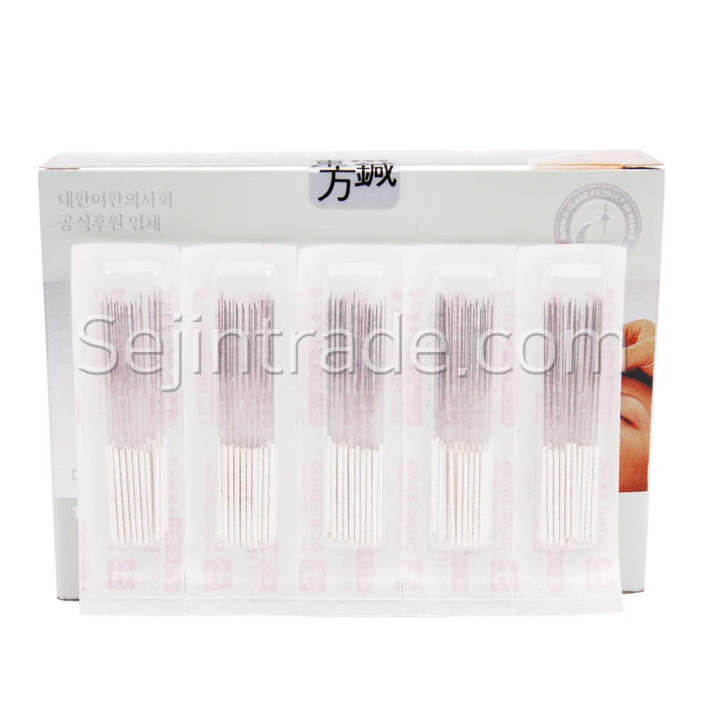 
Community Modern ACUPUNCTURE NEEDLE For Acne, Blister Package, Silver Coated Dong Bang Facial Needles DB138C (1,000 PCS/BOX) 