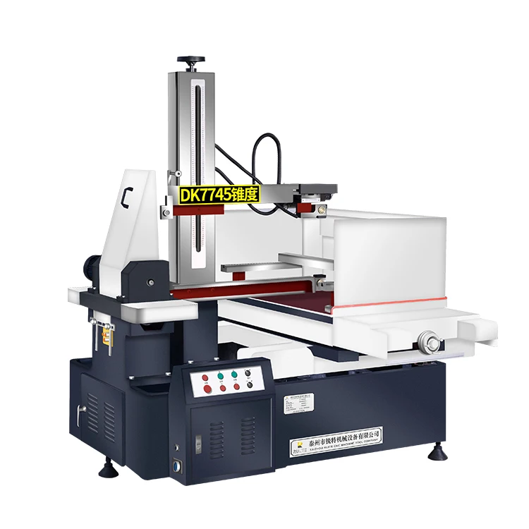 DRO digital readouts machine weight 1400kg DK7745 edm cut wire machine with large cutting taper