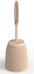 Sapphire Amazon Hot Selling  Durable Plastic Cleaning Toilet Brush with Holder