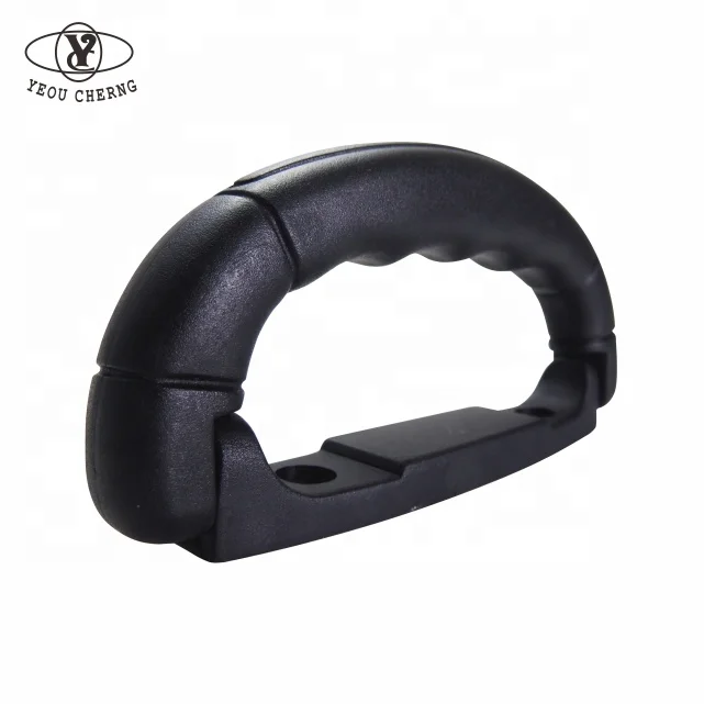 Factory offered black plastic luggage case handle for luggage suitcase for replacement