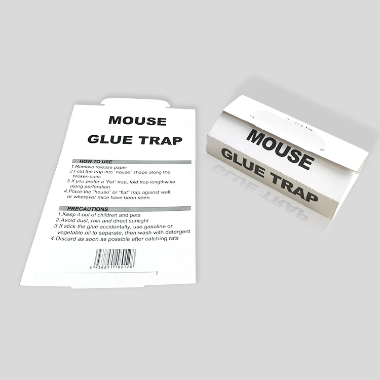 Premium Quality Easy to Use Strong Sticky Baited Mouse Glue Traps