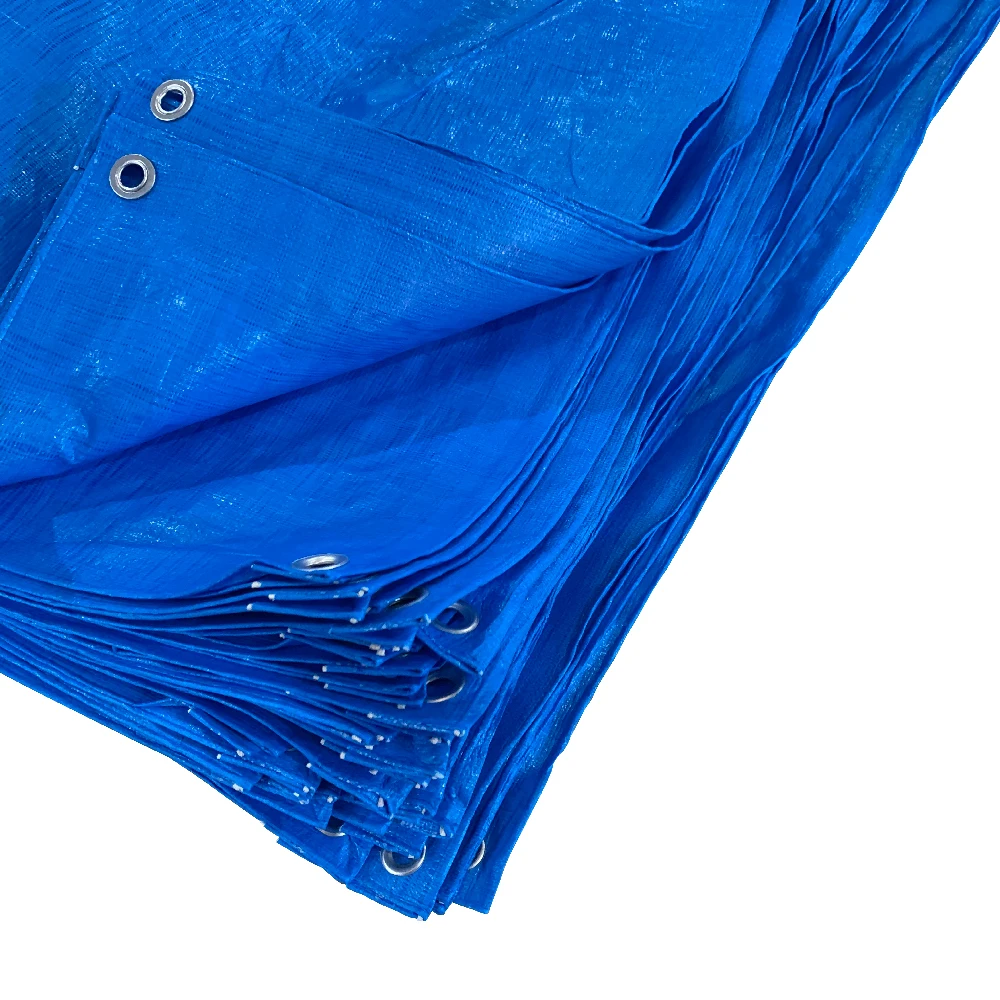 Blue Heavy Duty 10x20 Waterproof Tarpaulin Great for Hut or Pool Coverings