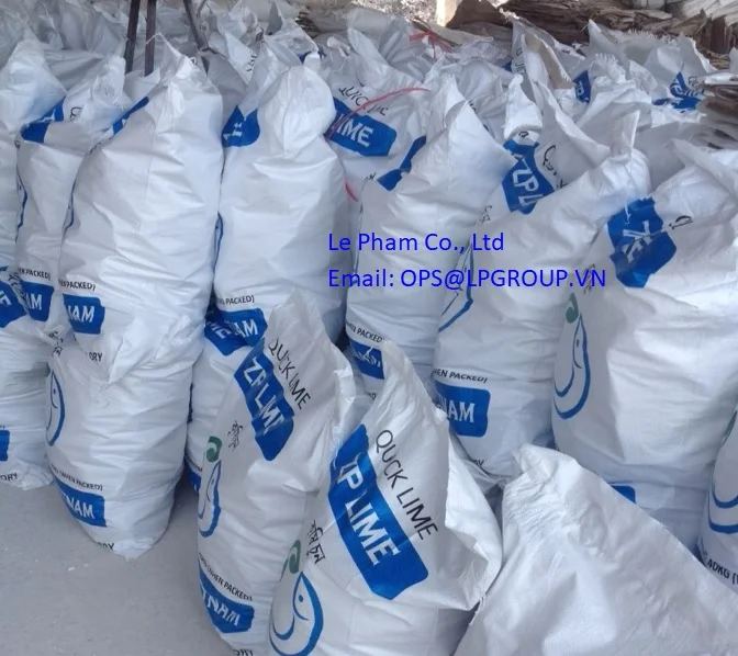Sale off Quick lime high quality CaO > 90% use for water treatment