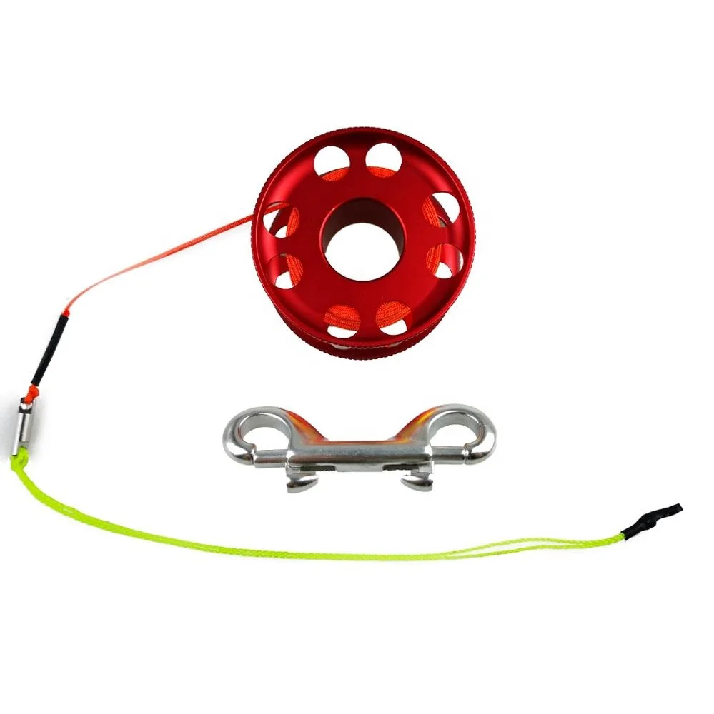 Finger Spool Reel 30M  Line Diving Reel Diving Equipment