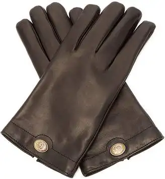 Gloves for men New Winter Series Leather made Gloves Touch Screen Function Lined With Plush Fleece Fabric