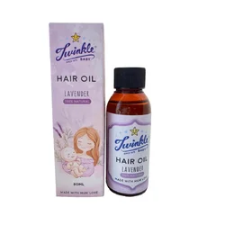 High QualityHair Oil 80ml Bottles Hair Conditioning Hair Treatment 100% Organic Extracted Ingredients Twinkle Baby