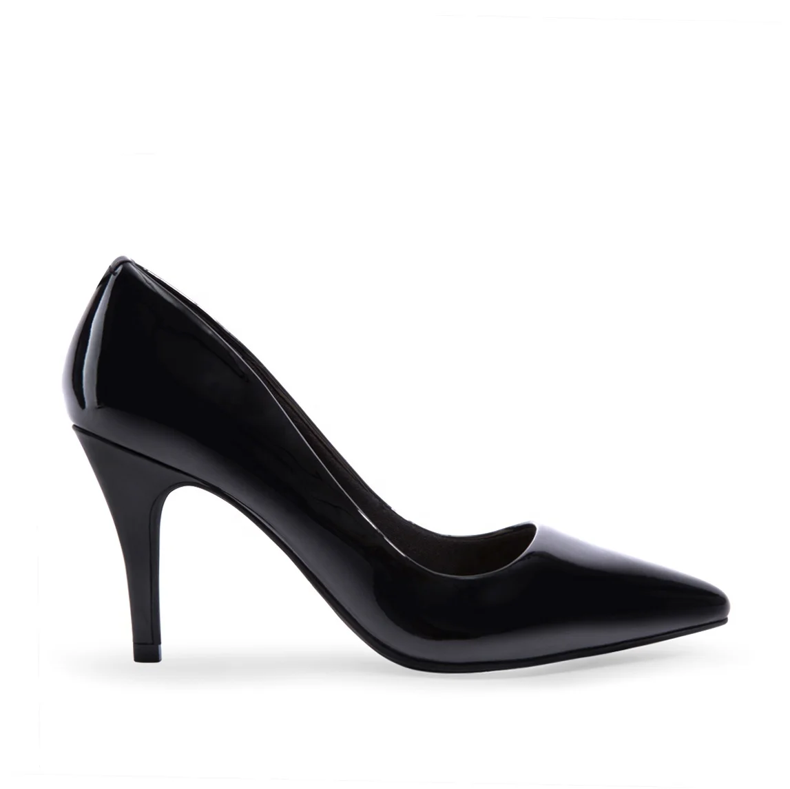 2022 Hot Style! Women Premium PU Leather 7cm Pointed Toe Heeled Sandal, OEM Available