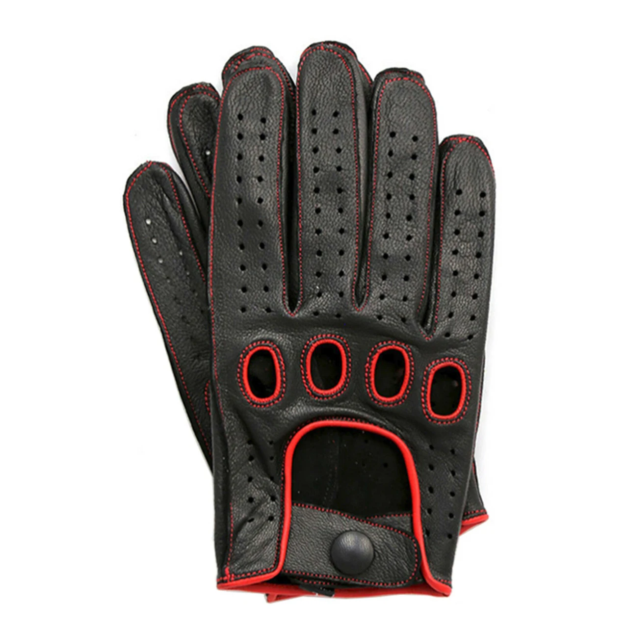 
Customized Design Men Leather Driving Gloves Car Driving 