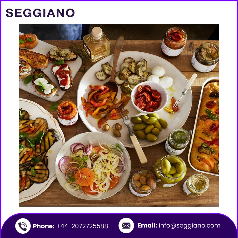 Wholesale Fresh Olives Supply Seggiano Organic Rosate di Bitteto Olives 190g