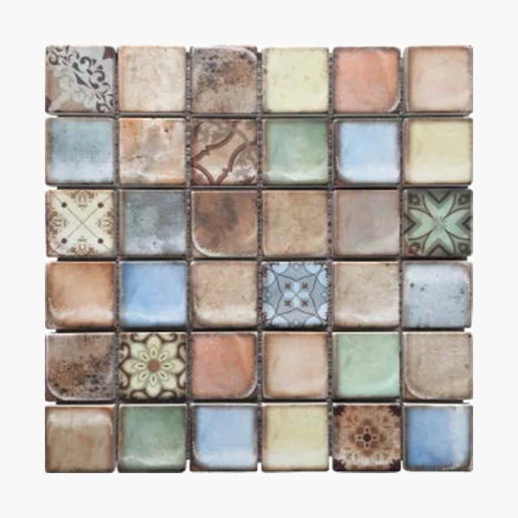 Morocco Mosaic Stone Series 300*300mm*9mm for Bathroom Wall Kitchen Back Splash Living Room Wall