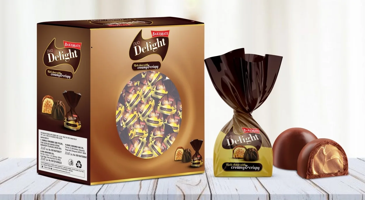 Дуо наслаждение шоколадом на оптовой продаже