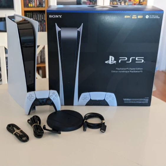 BEST SALES OFFER 10 GET 5 FREE New PS5 825GB Video Game Consoles & 50 GAMES & 2 Controller