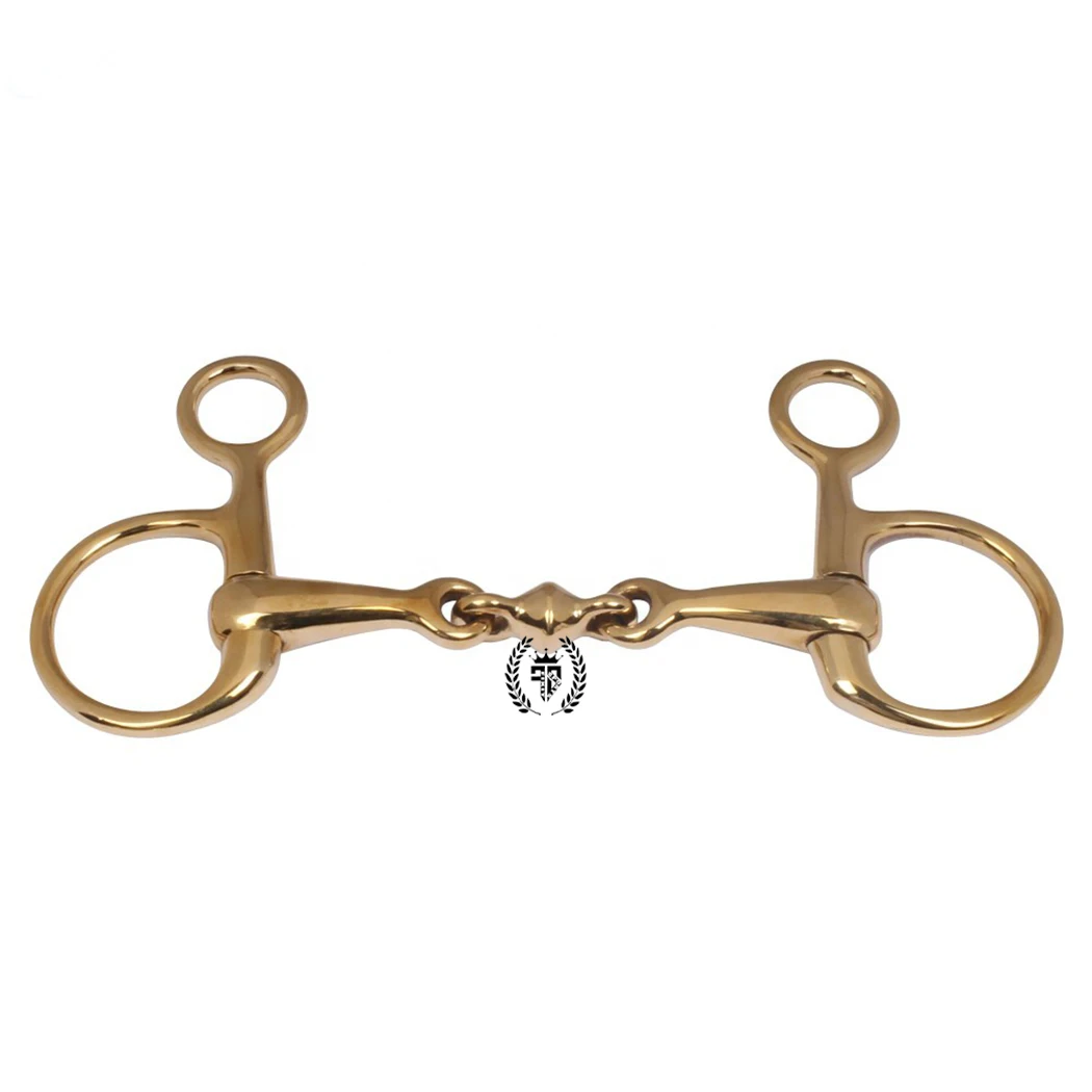 2021 Bit For Horses Loose Ring Double Joint & 2 Extra Links Convenient Very Useful For Equestrian