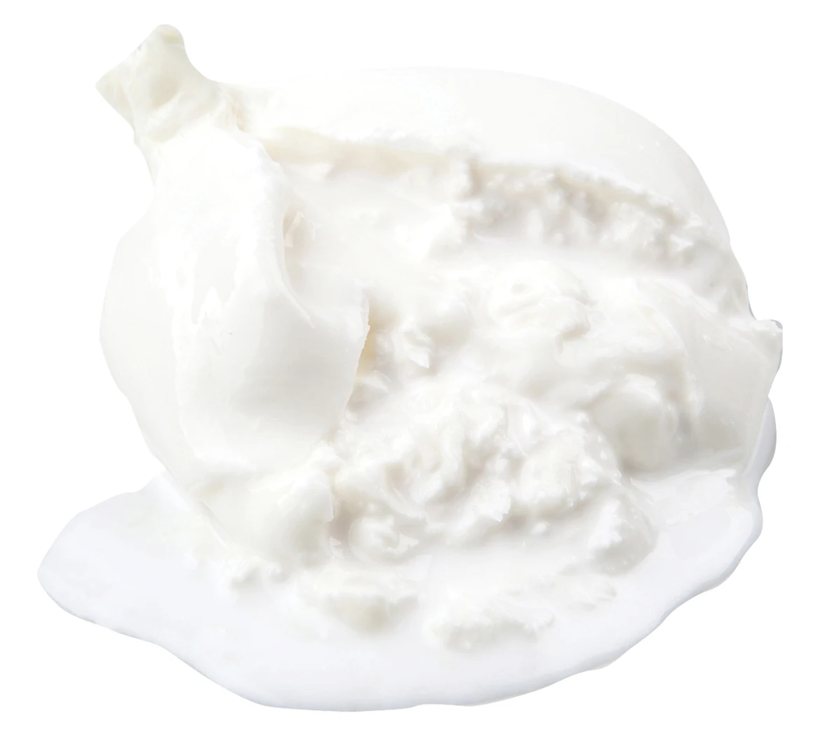 High quality Italian fresh cheese with creamy heart Burrata di Bufala tub 200g