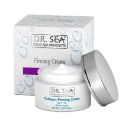 Dr. Sea Collagen Firming Cream SPF 15 - Lifting and Firming Cream with Vegetable Collagen & Dead Sea Minerals for All Types Skin