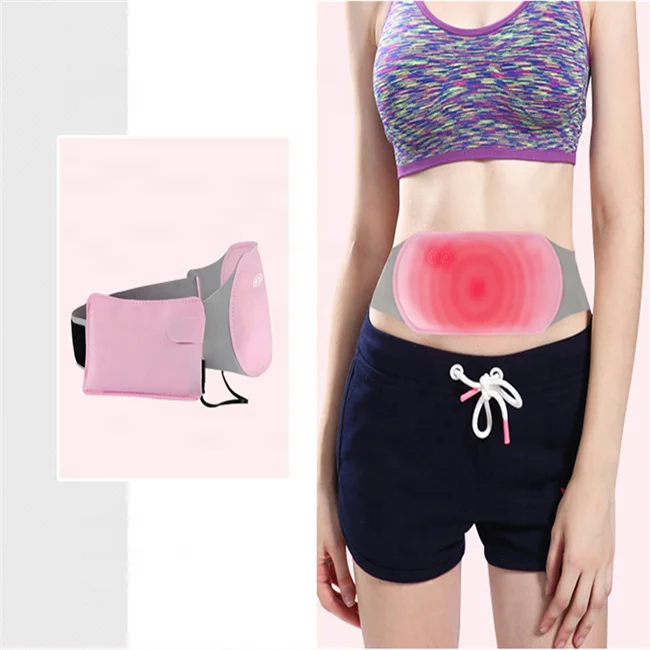 Heating Electric Belly Waist USB Electric Heating Waist Brace Safety Massage Belt