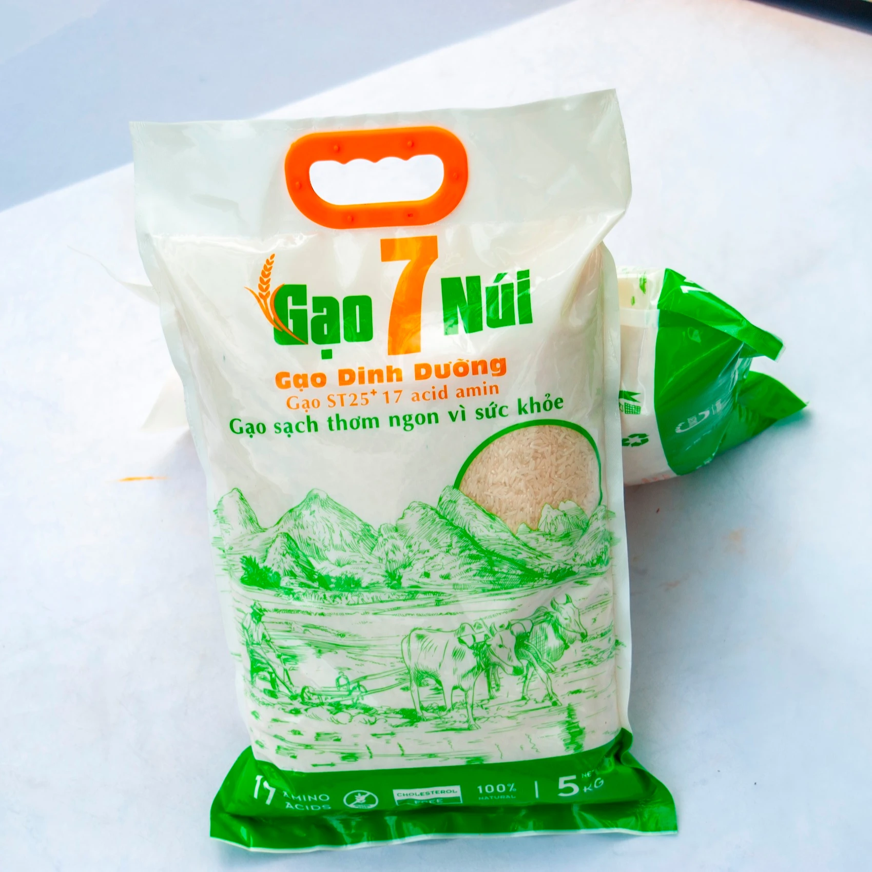 Максимальная Мягкая Белая сушеная зерна риса St25 Plus 17 аминокислот ISO 22000 HACCP GMP Сертификация