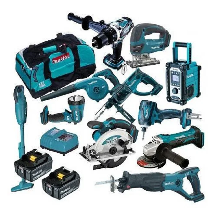 
Makitas XT1500 18-Volt LXT Lithium-Ion Cordless 15-Piece Combo Kit drill 
