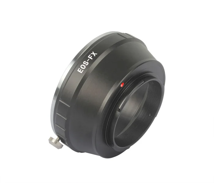 
OEM Aluminum And Brass Adjustable Lens Mount Adapter For EOS-FX With Silver Aperture, For Canon EOS Lenses For Fujifilm X-moun 