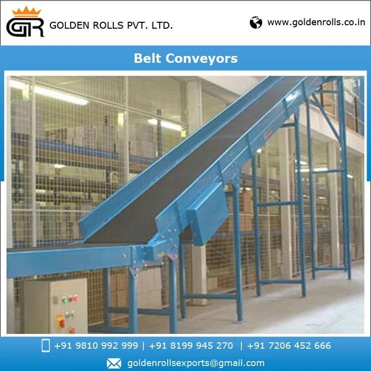 
India Origin Manufacturer Selling High Quality Belt Conveyors System for Material Handling 