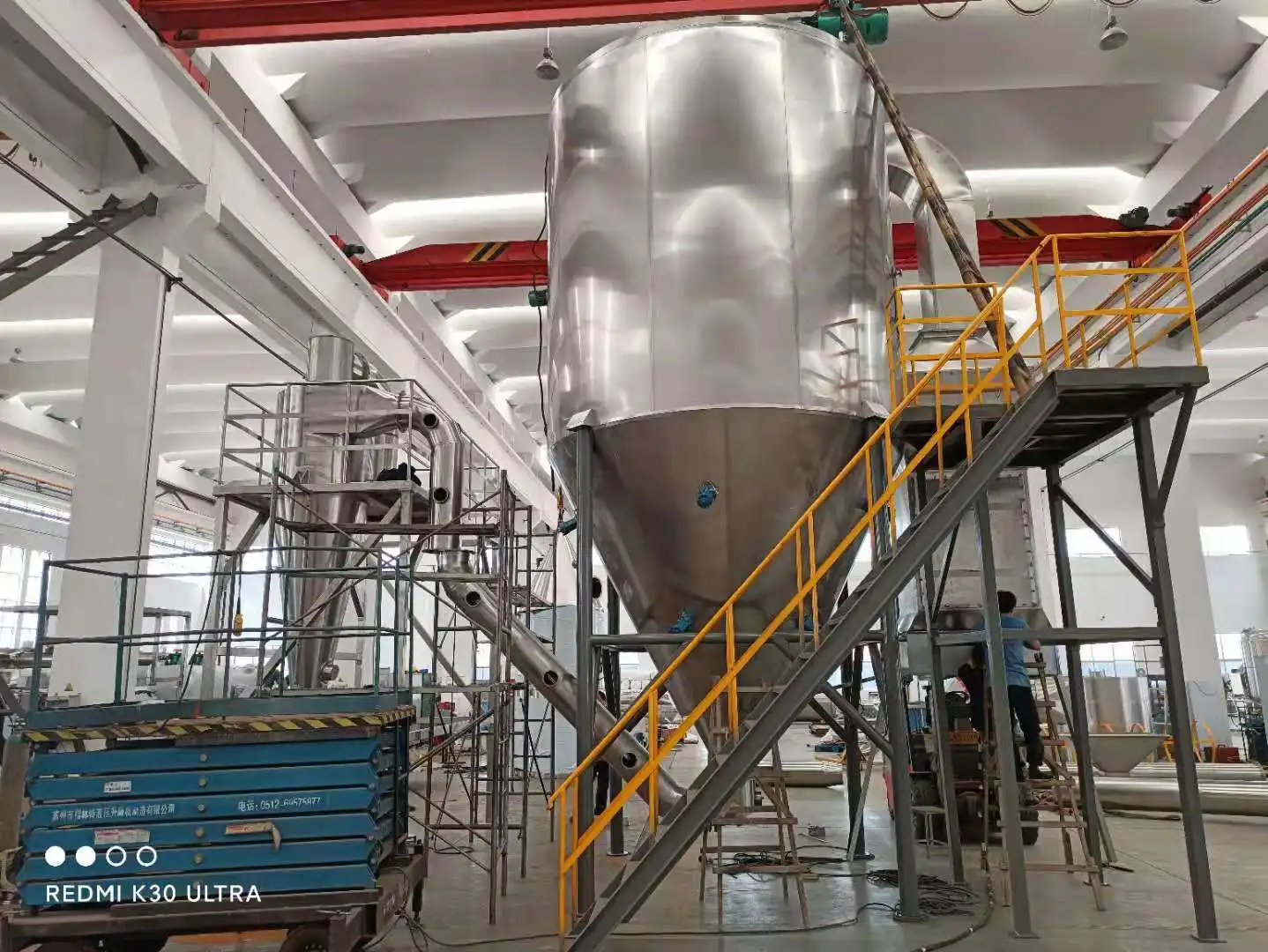 LPG Instant Tea Polyphenols Extraction Machine Centrifugal Spray Dryer Lpg-300 Banana Dry Milk Equipment Spray Dryer Salt