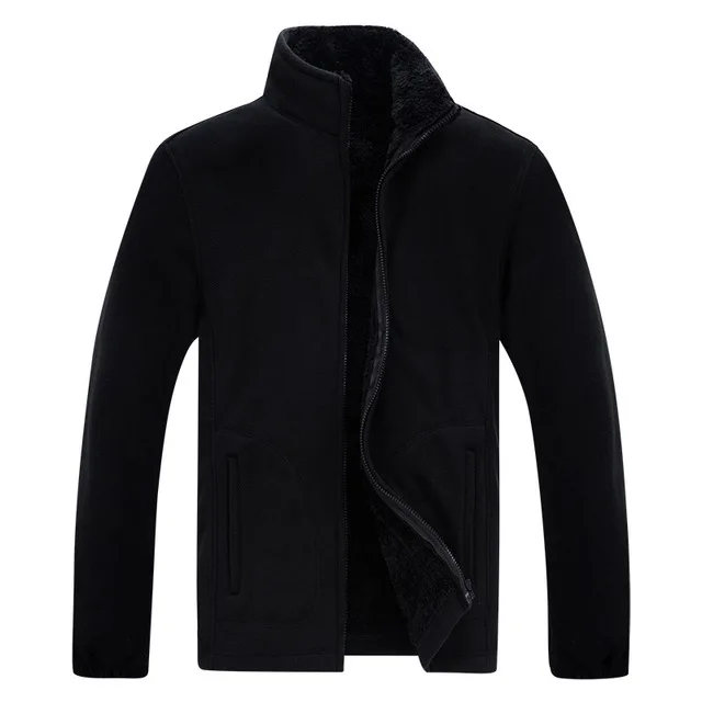 2022 Wholesale  Winter Jacket Men Soft Shell Fleece Warm Army Green